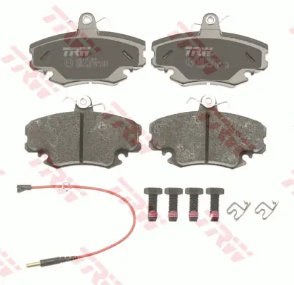 Brake Pad Set, disc brake TRW Braking 