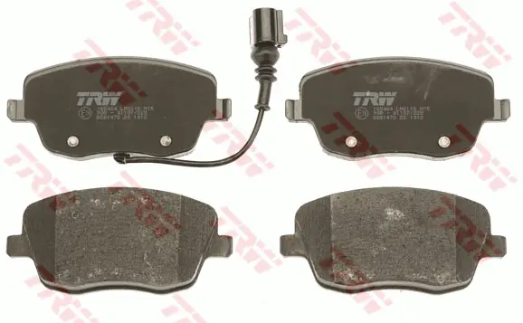 Brake Pad Set, disc brake TRW Braking 