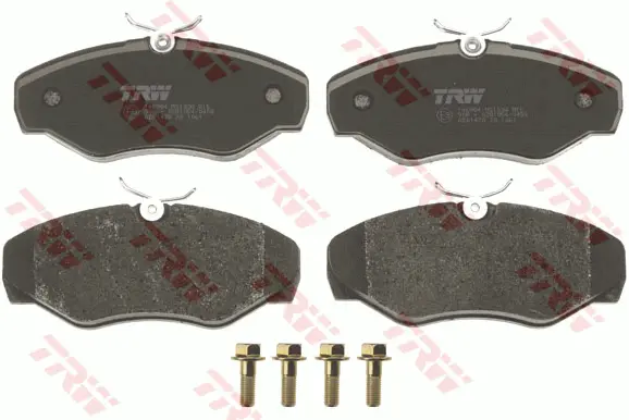 Brake Pad Set, disc brake TRW Braking 