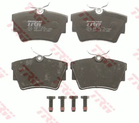 Brake Pad Set, disc brake TRW Braking 