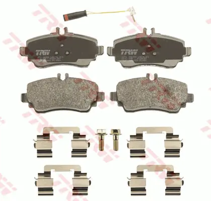 Brake Pad Set, disc brake TRW Braking 