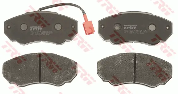 Brake Pad Set, disc brake TRW Braking 