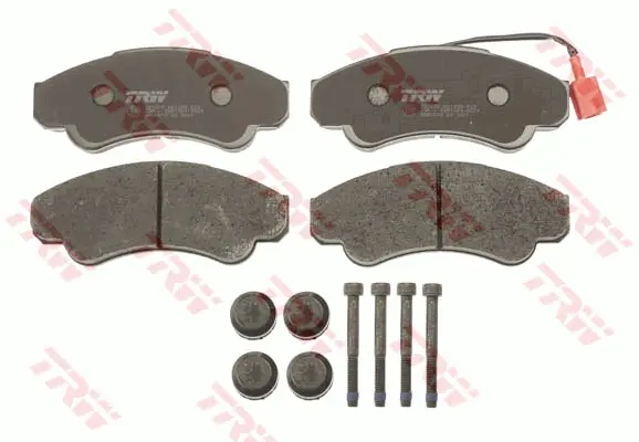 Brake Pad Set, disc brake TRW Braking 