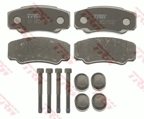 Brake Pad Set, disc brake TRW Braking 