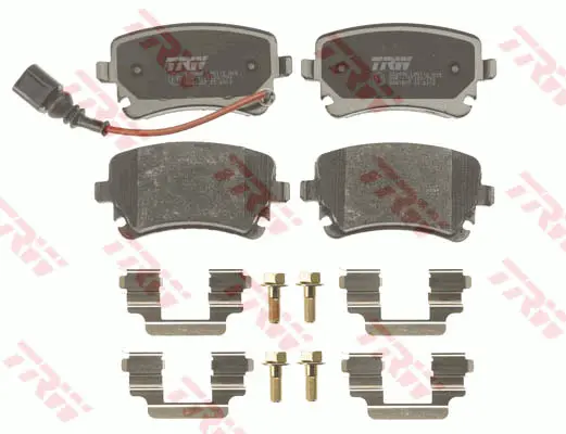Brake Pad Set, disc brake TRW Braking 
