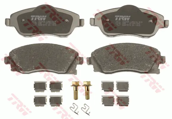 Brake Pad Set, disc brake TRW Braking 
