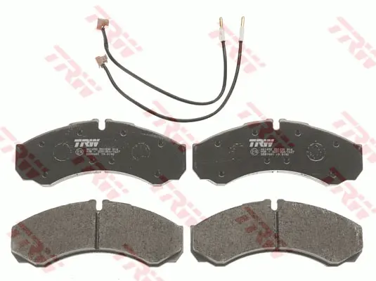 Brake Pad Set, disc brake TRW Braking 