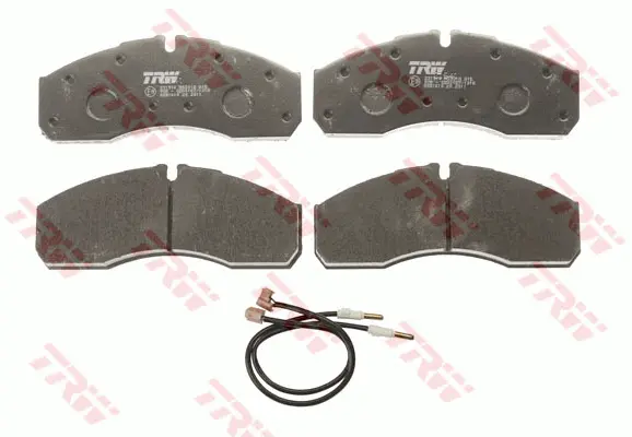 Brake Pad Set, disc brake TRW Braking 