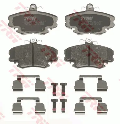 Brake Pad Set, disc brake TRW Braking 