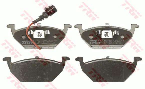 Brake Pad Set, disc brake TRW Braking 
