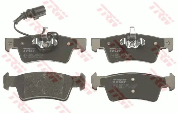 Brake Pad Set, disc brake TRW Braking 