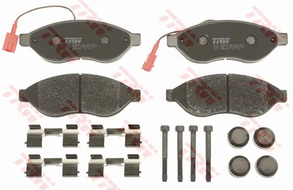 Brake Pad Set, disc brake TRW Braking 