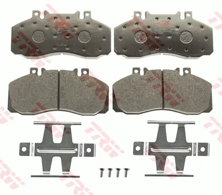 Brake Pad Set, disc brake TRW Braking 