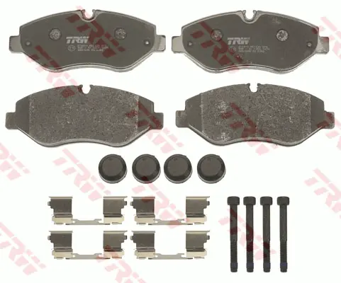 Brake Pad Set, disc brake TRW Braking 