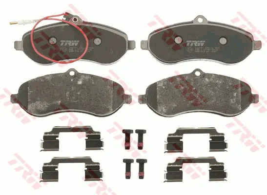 Brake Pad Set, disc brake TRW Braking 