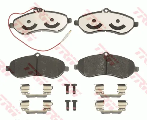 Brake Pad Set, disc brake TRW Braking 