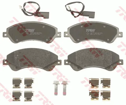 Brake Pad Set, disc brake TRW Braking 