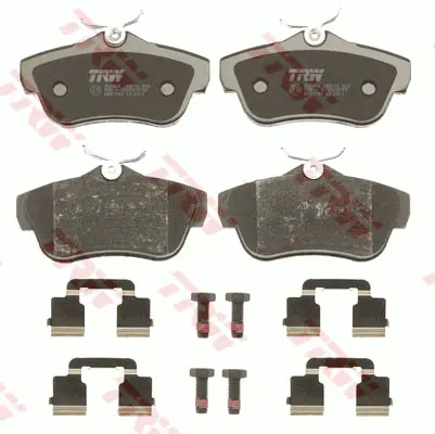 Brake Pad Set, disc brake TRW Braking 