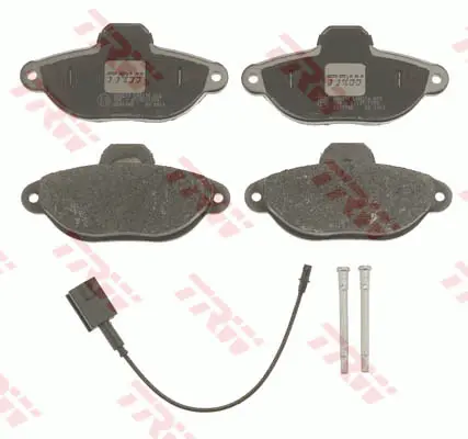 Brake Pad Set, disc brake TRW Braking 