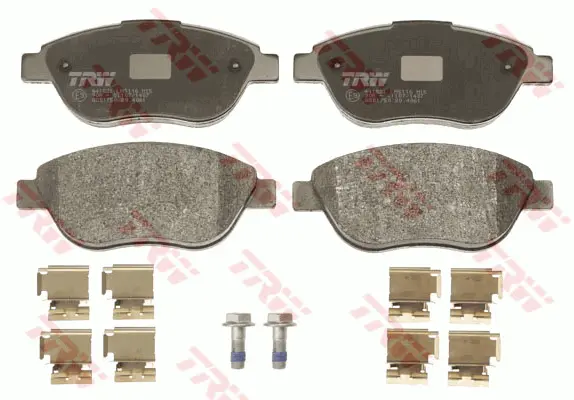 Brake Pad Set, disc brake TRW Braking 