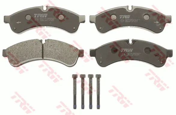 Brake Pad Set, disc brake TRW Braking 