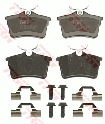 Brake Pad Set, disc brake TRW Braking 