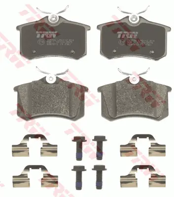 Brake Pad Set, disc brake TRW Braking 