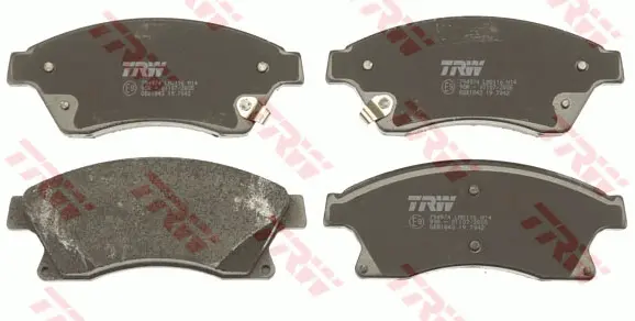 Brake Pad Set, disc brake TRW Braking 