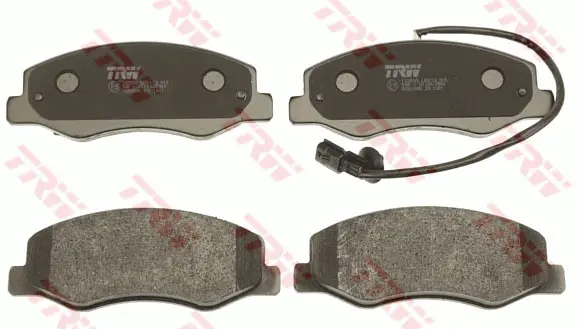 Brake Pad Set, disc brake TRW Braking 