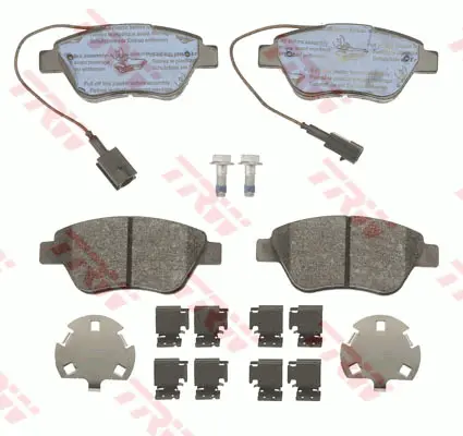 Brake Pad Set, disc brake TRW Braking 