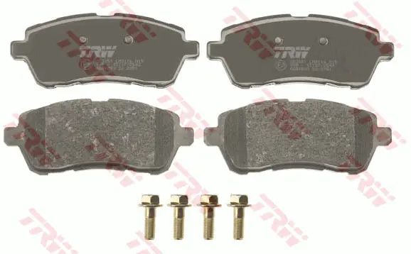 Brake Pad Set, disc brake TRW Braking 