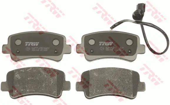 Brake Pad Set, disc brake TRW Braking 