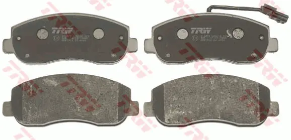 Brake Pad Set, disc brake TRW Braking 