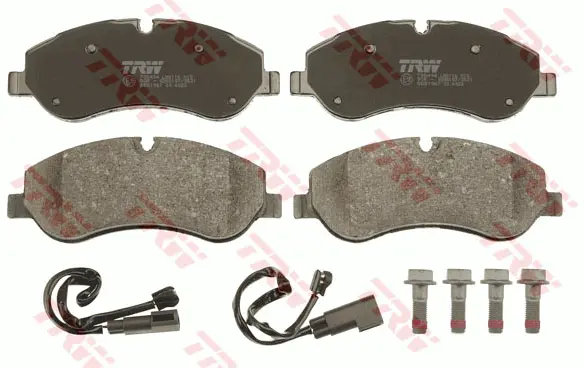 Brake Pad Set, disc brake TRW Braking 