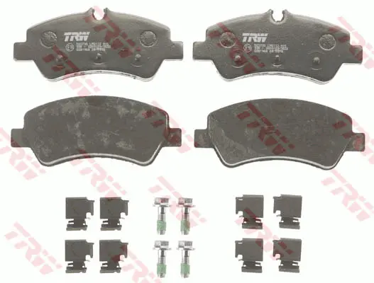 Brake Pad Set, disc brake TRW Braking 