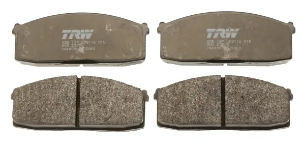 Brake Pad Set, disc brake TRW Braking 
