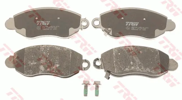 Brake Pad Set, disc brake TRW Braking 