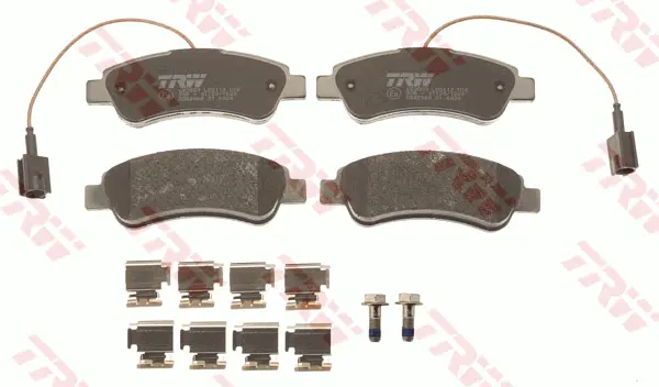 Brake Pad Set, disc brake TRW Braking 