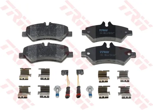 Brake Pad Set, disc brake TRW Braking 