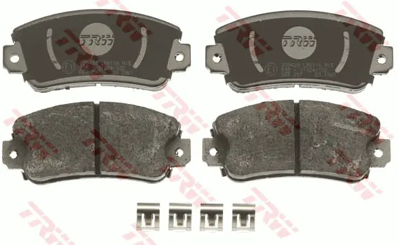 Brake Pad Set, disc brake TRW Braking 
