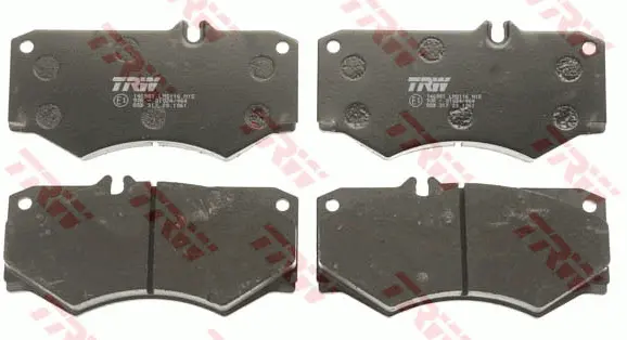 Brake Pad Set, disc brake TRW Braking 