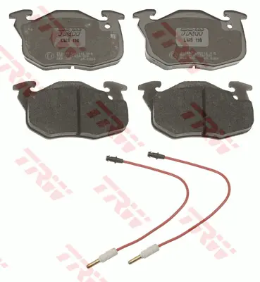 Brake Pad Set, disc brake TRW Braking 