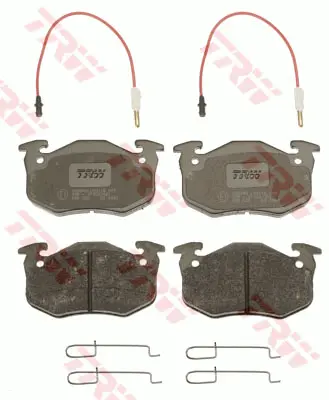 Brake Pad Set, disc brake TRW Braking 
