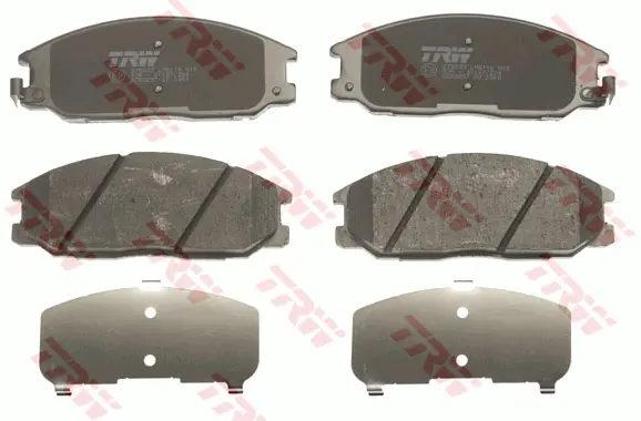 Brake Pad Set, disc brake TRW Braking 