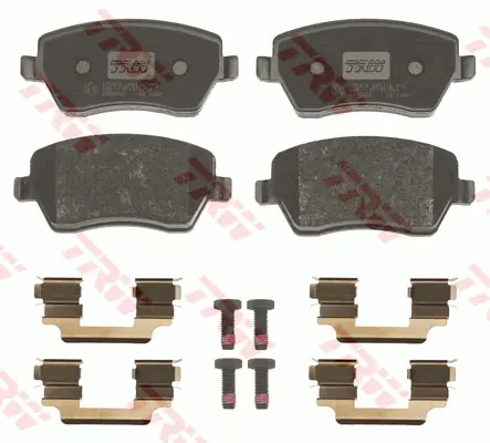 Brake Pad Set, disc brake TRW Braking 