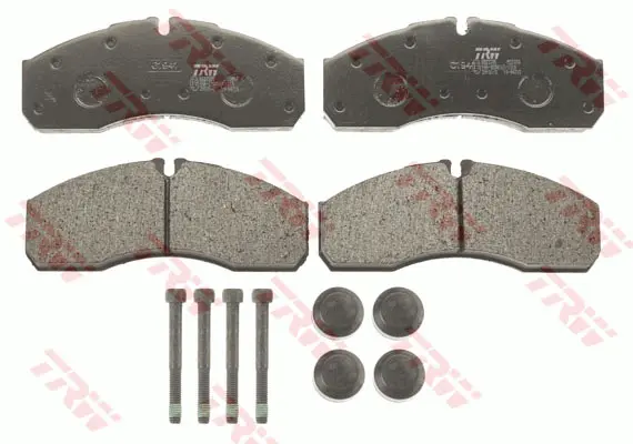 Brake Pad Set, disc brake TRW Braking 
