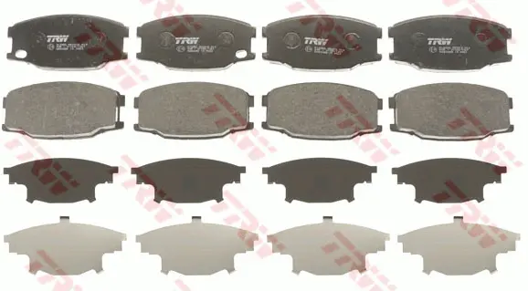 Brake Pad Set, disc brake TRW Braking 