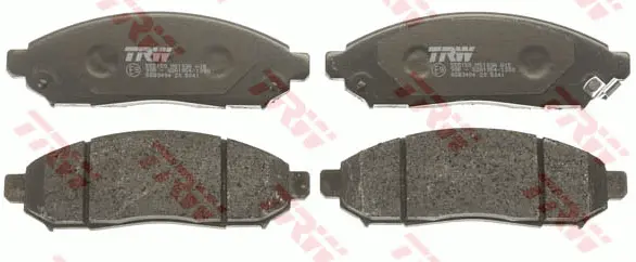 Brake Pad Set, disc brake TRW Braking 