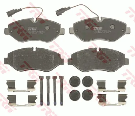 Brake Pad Set, disc brake TRW Braking 