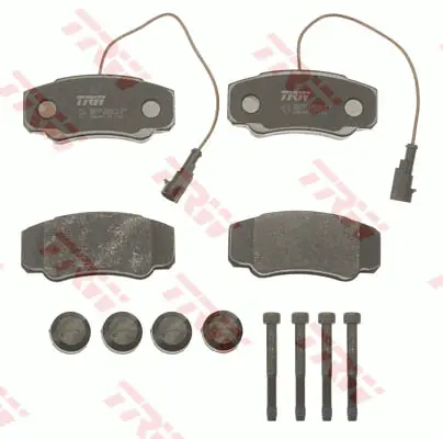 Brake Pad Set, disc brake TRW Braking 